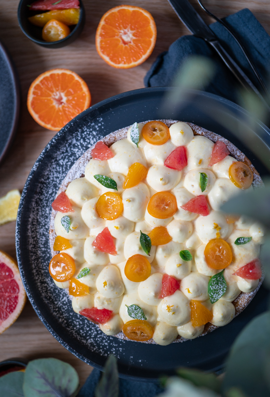 Tarte au citron, pâte feuilletée façon Arlette et crème d'amande au citron