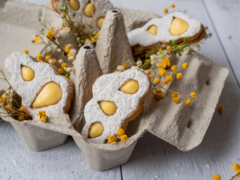 Recette biscuits sablés nuage citron et bergamote